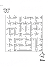 printable mazes - maze 73